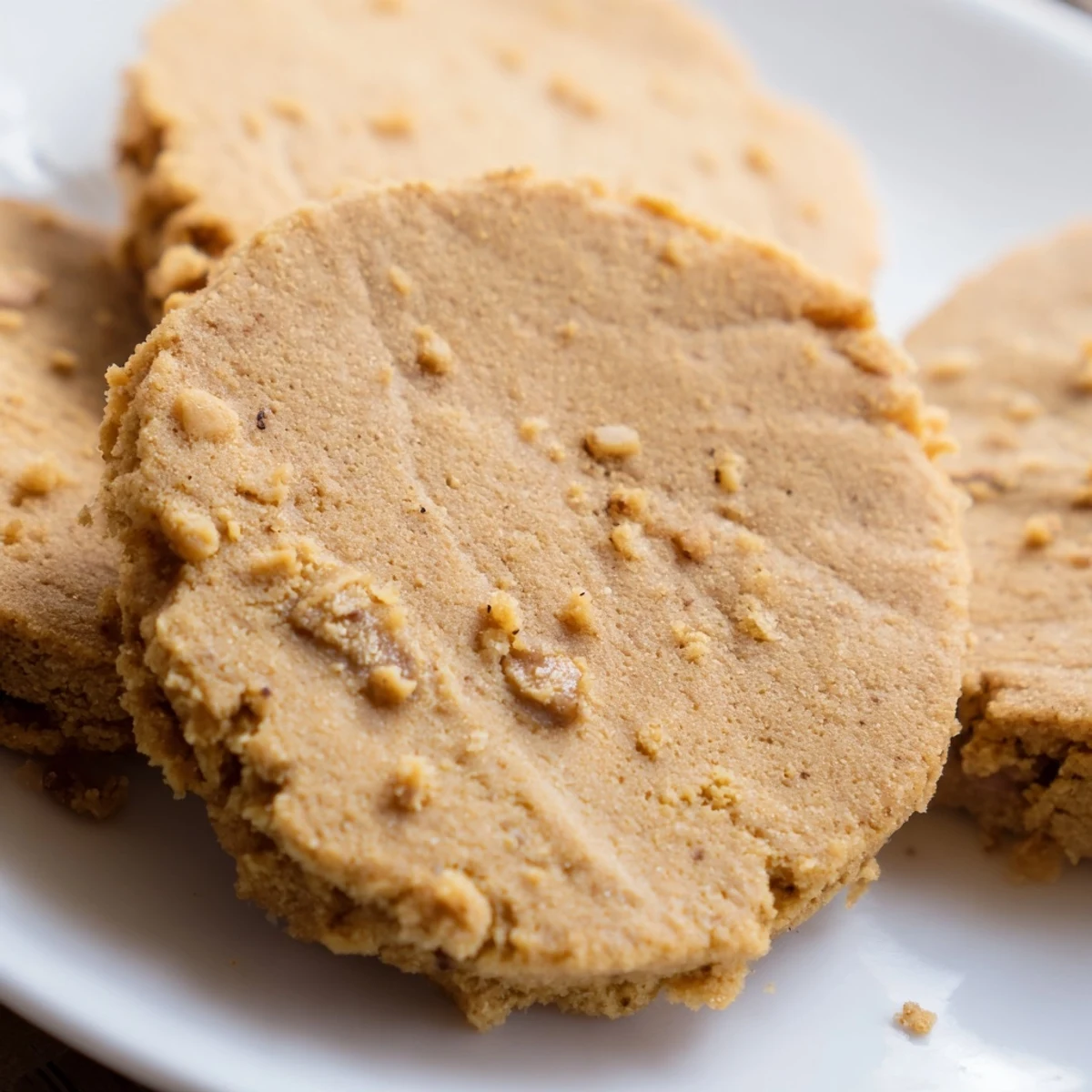 Crisp espresso shortbread cookies studded with sweet toffee chunks cooling on a wire rack