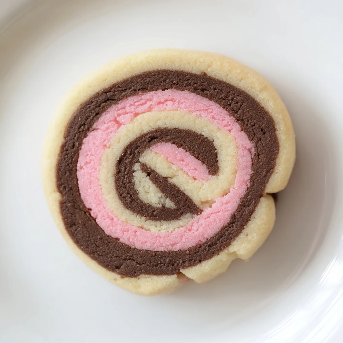 Neapolitan Swirl Cookies