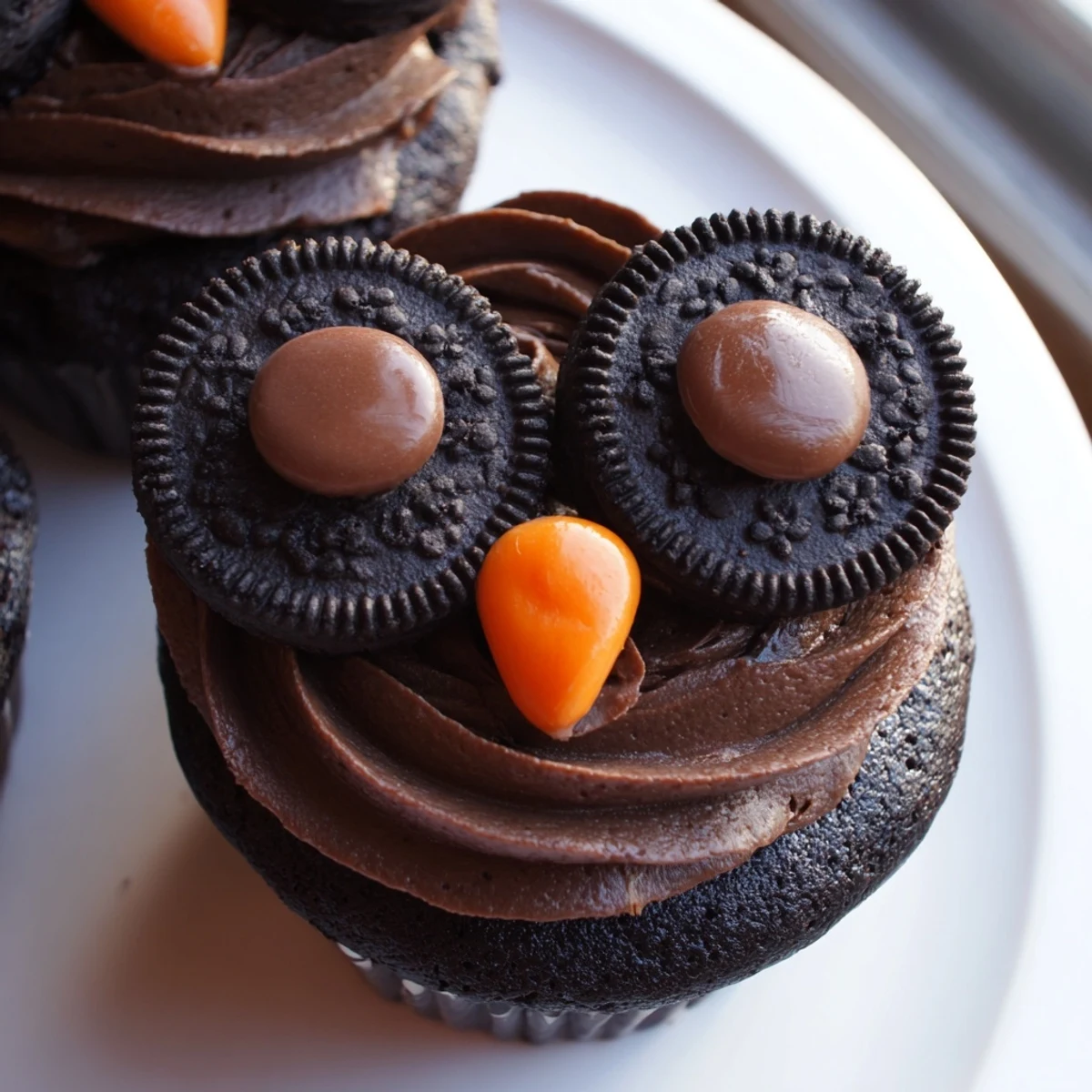 Oreo Owl Cupcakes