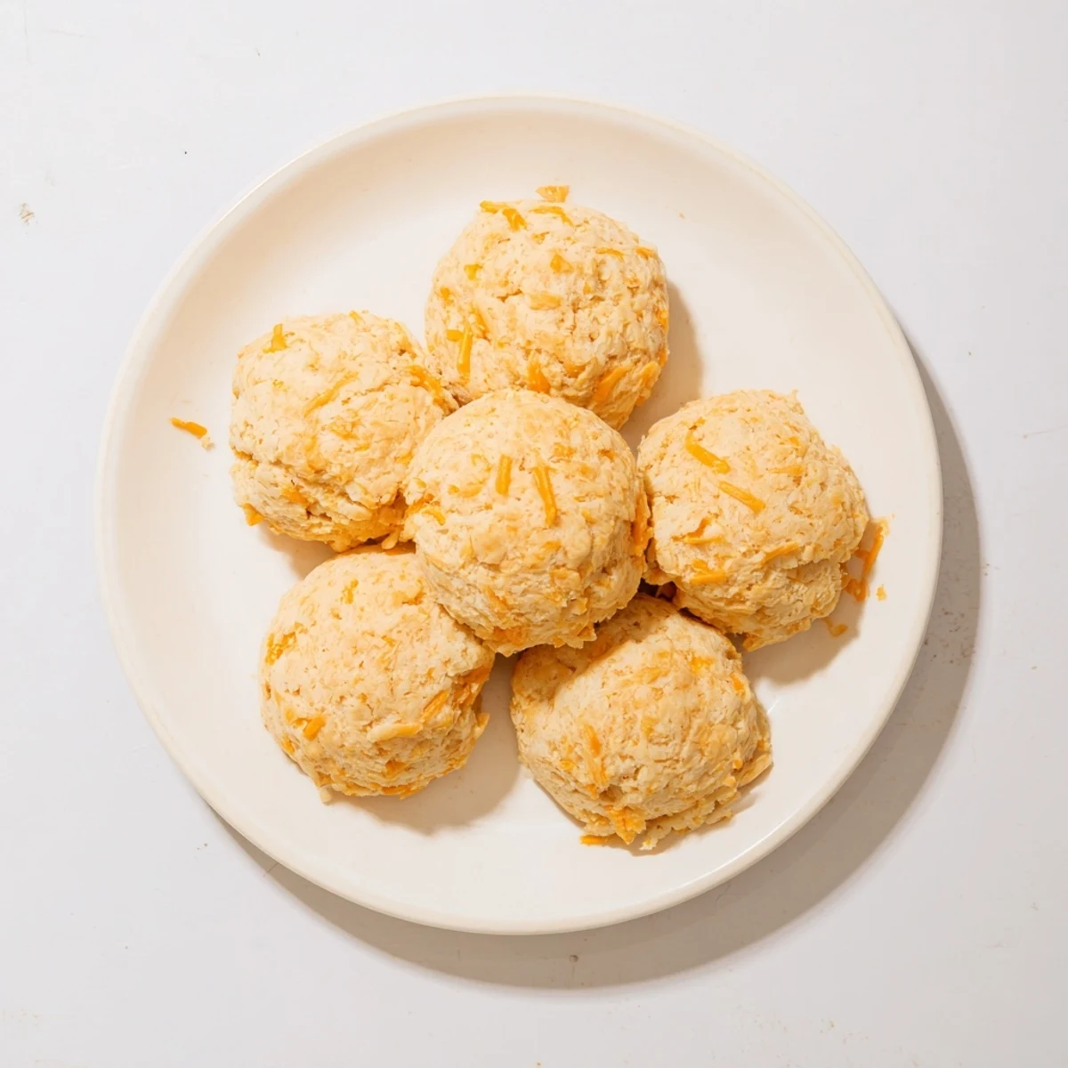 Freshly baked breakfast protein biscuits split open revealing soft fluffy interior, perfect for spreading with nut butter or enjoying warm