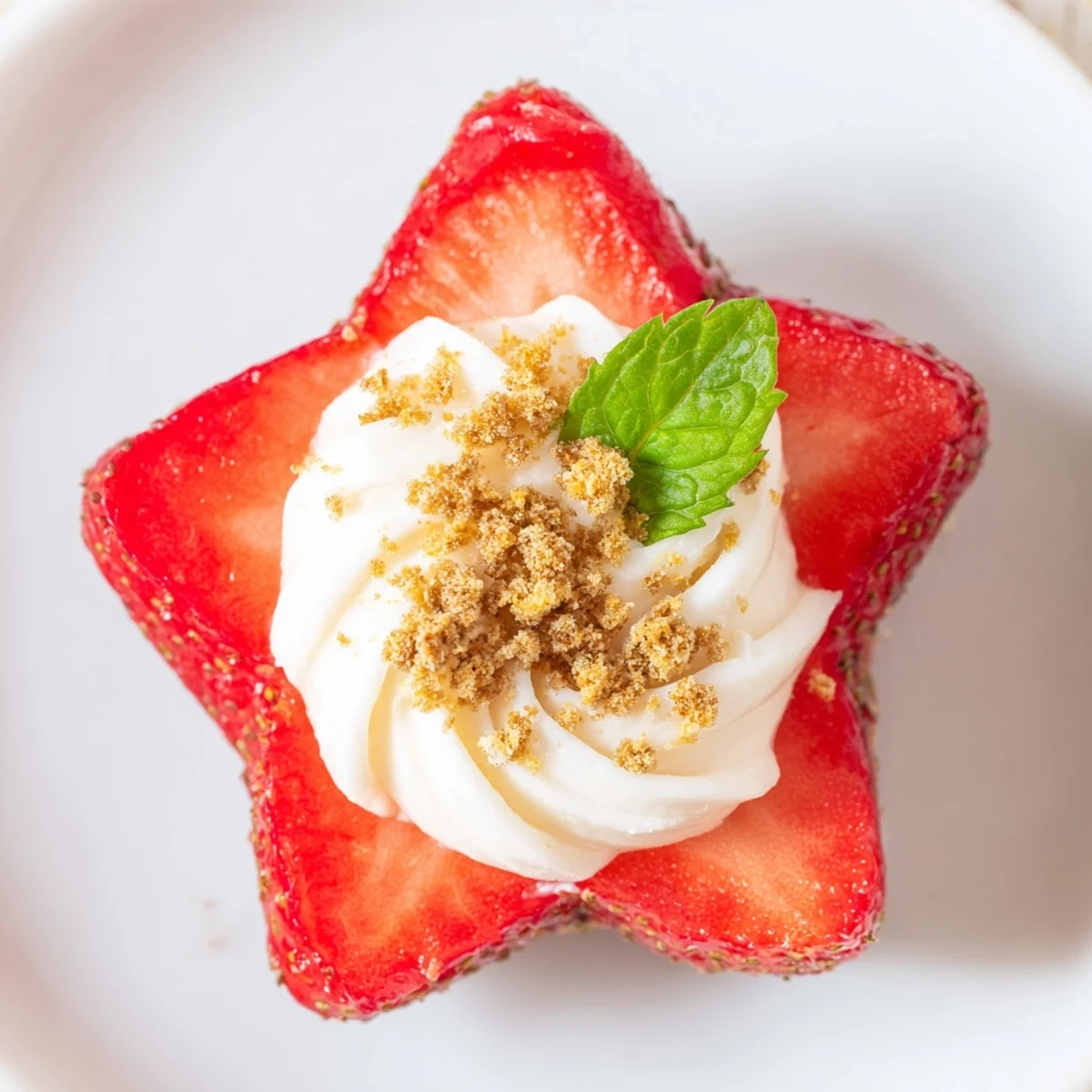 Romantic sweetheart cheesecake deviled strawberries arranged on a platter with fluffy cheesecake filling visible inside red berries