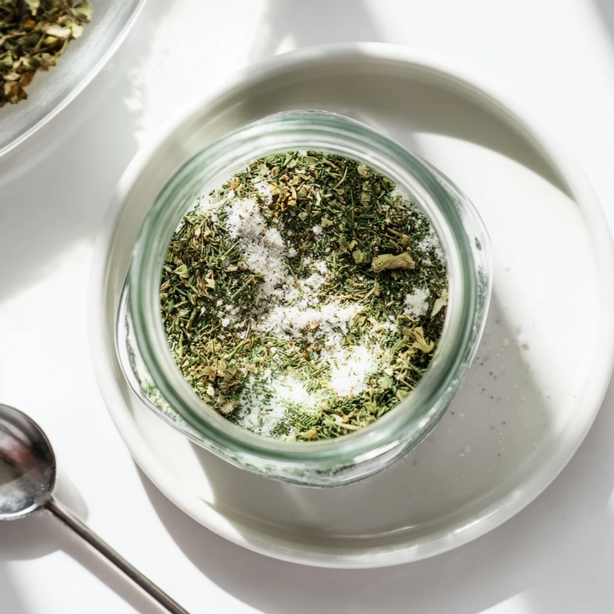 Tangy Greek tzatziki seasoning blend sprinkled over grilled chicken with fresh herbs