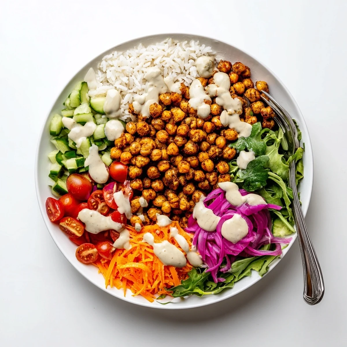 Spiced Chickpea Shawarma Bowl