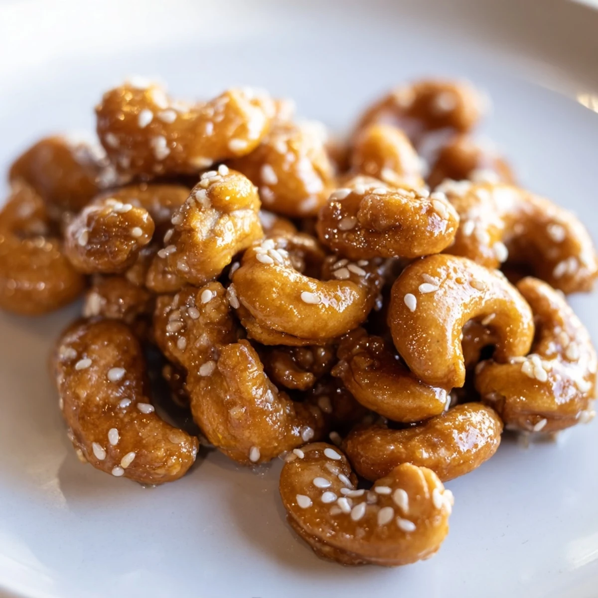 Honey Sesame Cashews