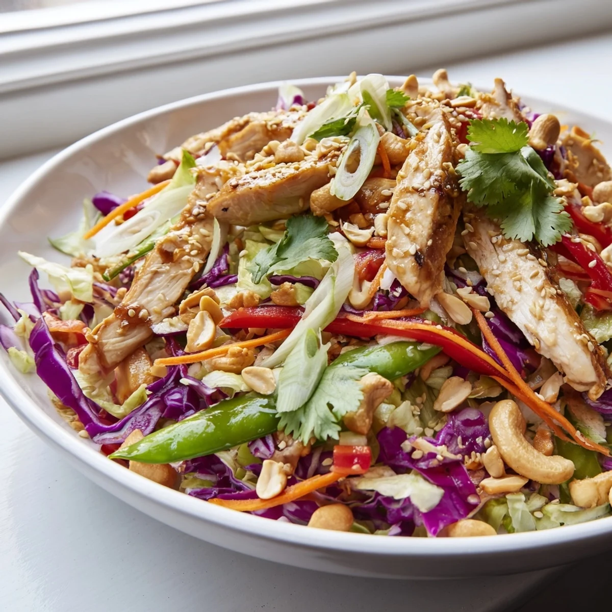 Chicken Cashew Crunch Salad