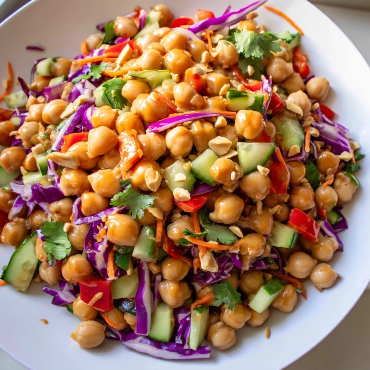Crunchy Thai Chickpea Salad