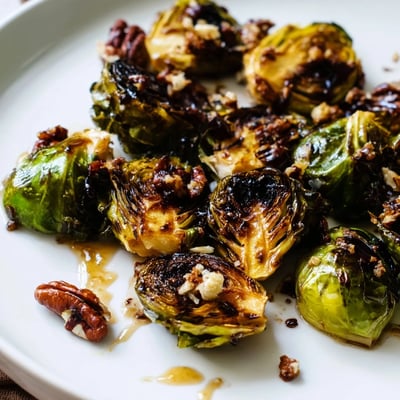 Honey Balsamic Brussels Sprouts